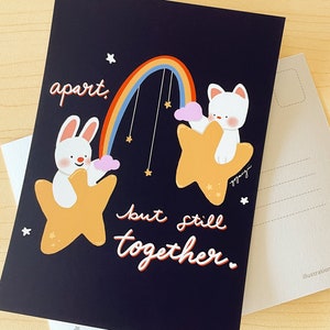 Sternenklare Freunde Mini Print/Postkarte