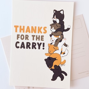 Vielen Dank für den Carry Mini Print / die Postkarte