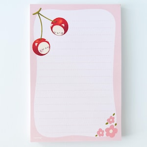Cherry Cats Notepad - Memo Pad