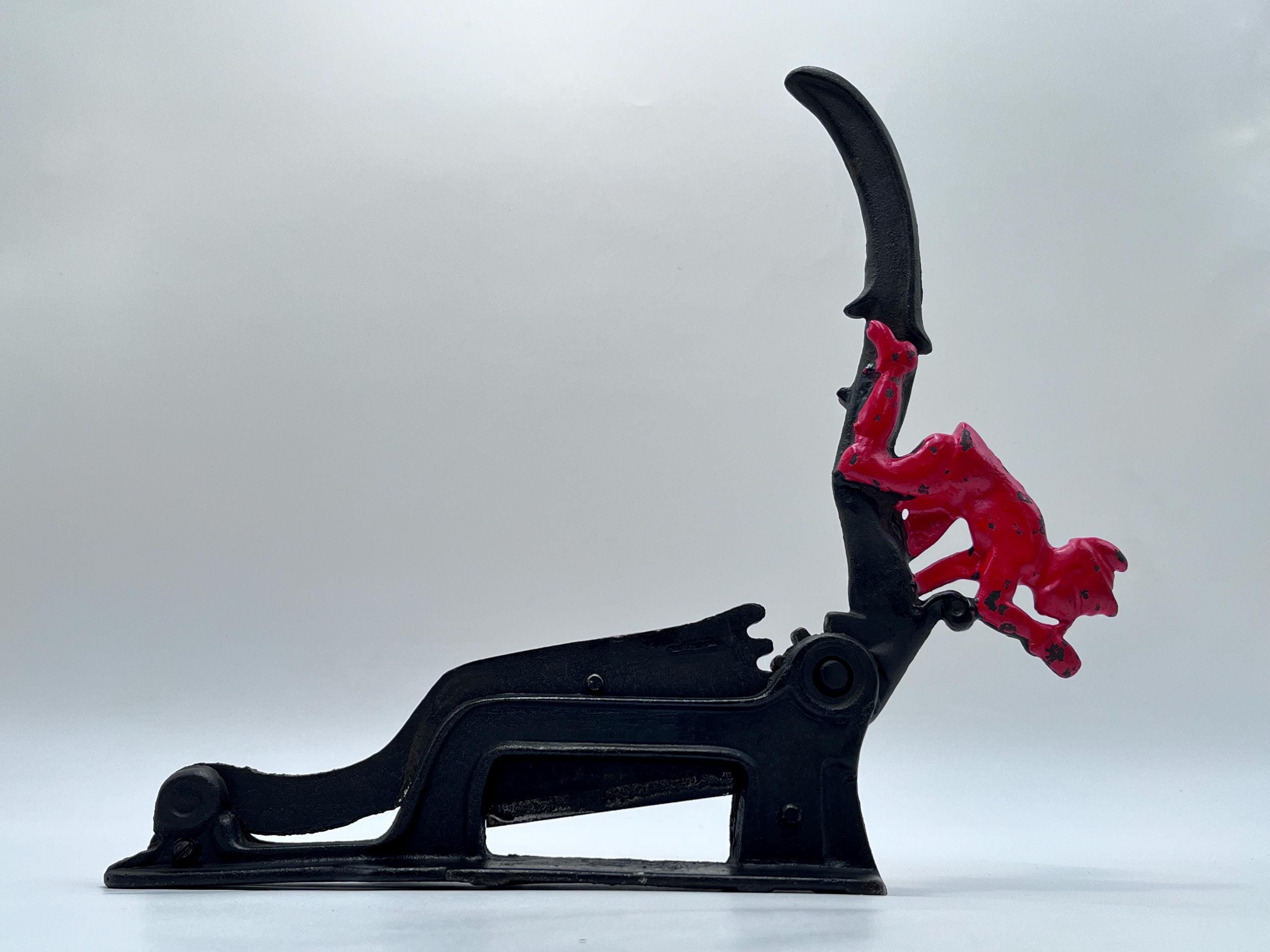 Elf Tobacco Cutter, Cigar Plug Cutter, Brighton 3, Cast Iron, New Brighton,  PA, C. 1890