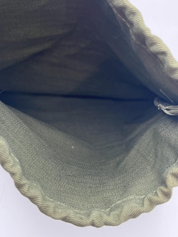 US Army Eagle Green Canvas Draw String Personal B… - image 3