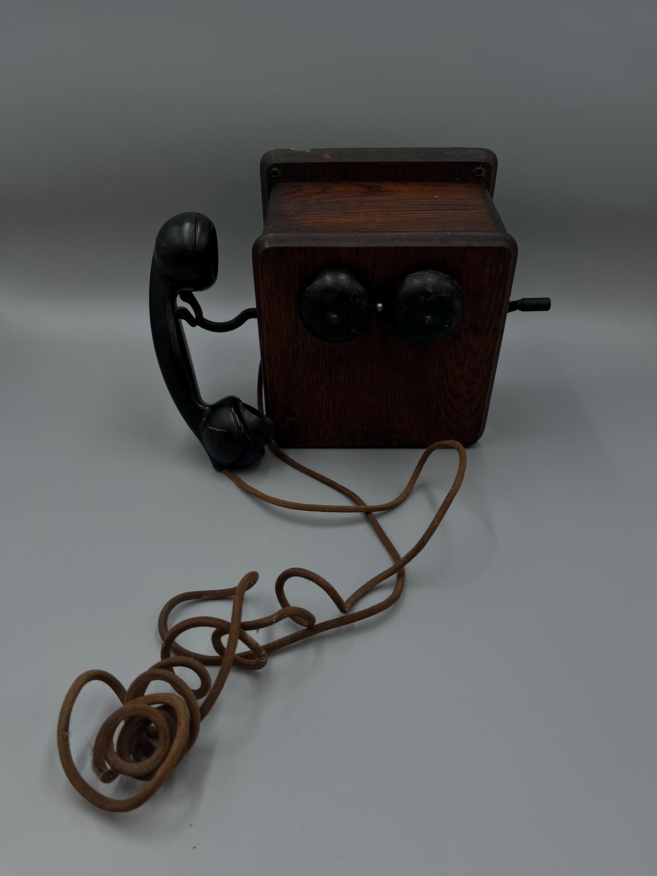 Antique Telephone Ringer Box - Etsy