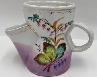 Rara taza de afeitar/cubo de la Unión, patentada el 20 de septiembre de 1870