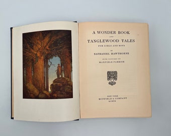 First Edition!! A Wonder Book and Tanglewood Tales for Girls