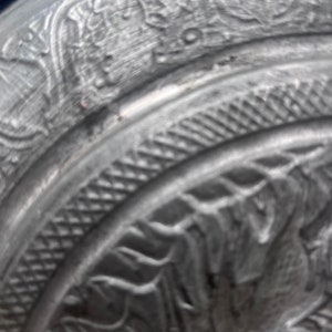 1920's Metalware Persian Folk Art Tray/plaque - Etsy