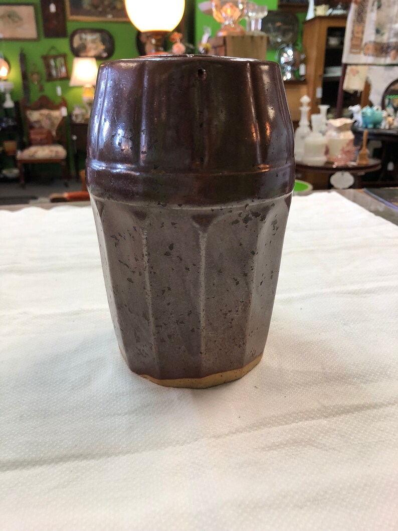 Peoria Pottery Perserving Jar Wax Seal Top Illinois Etsy