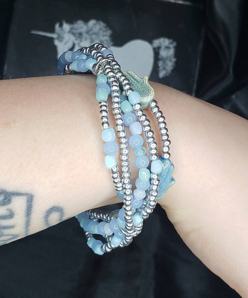 Hamsa Beaded Bracelet