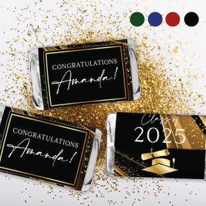 2026 Graduation Chocolate Candy Stickers, Personalized Party Favors
