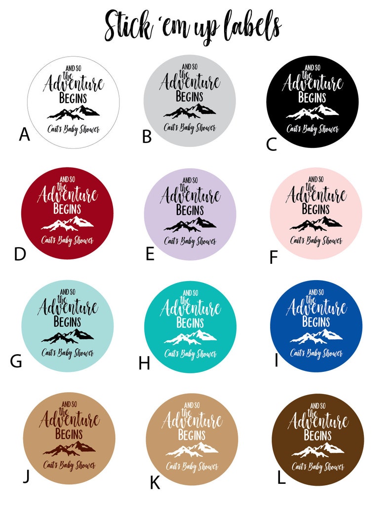 Baby Shower Stickers Baby Shower Labels Baby Shower Favor Etsy