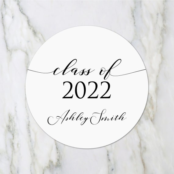 Graduation 2022 Stickers Graduation Party Stickers Graduation 2022 Labels Graduation Party Favor Stickers Class of 2022 Graduation Party Il_570xn