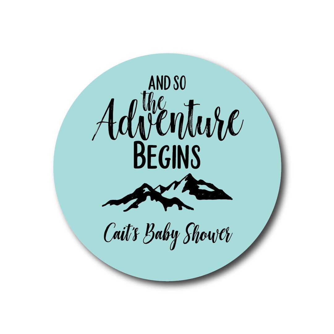 Baby Shower Stickers Baby Shower Labels Baby Shower Favor Stickers