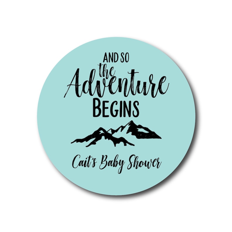 Baby Shower Stickers Baby Shower Labels Baby Shower Favor Etsy