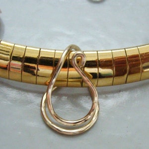 3 Sizes INTERCHANGEABLE Pendant Hanger Converts Pendant 2 Slide Copper, Sterling Silver, Rose Gold Filled or YG Filled