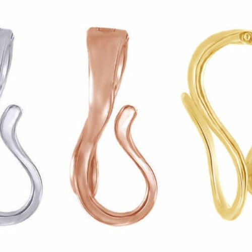 Large 9x21mm INTERCHANGEABLE Pendant Hanger Converter SLIDE Etsy