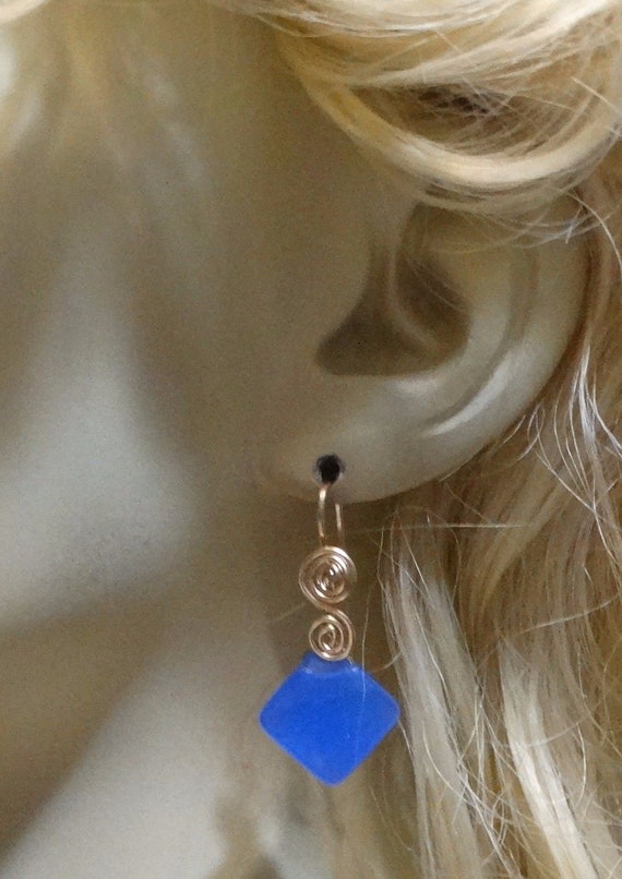 Gold Filled Spiral Earrings - Interchangeable Earring Hooks