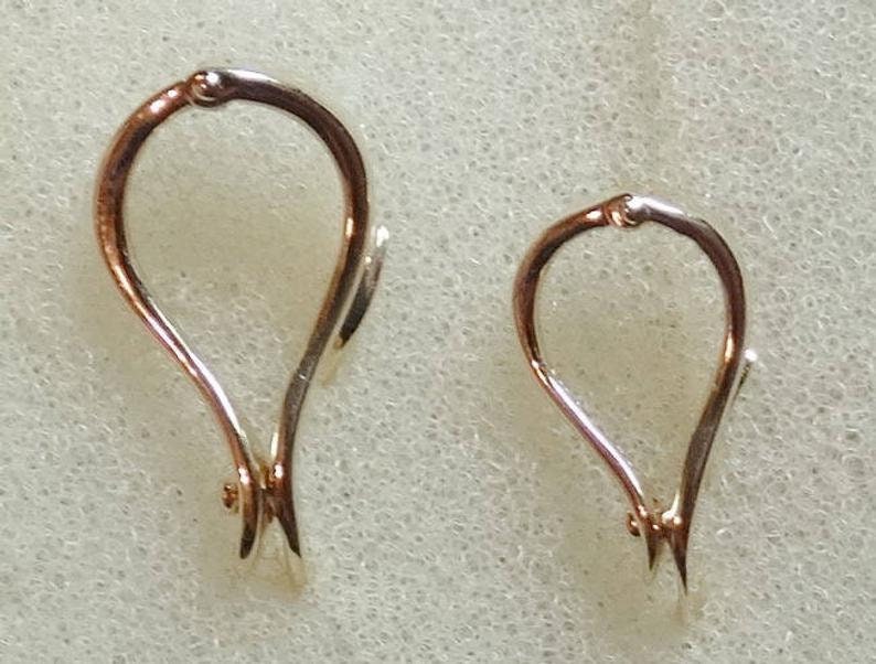 Medium 8x15mm INTERCHANGEABLE Pendant Hanger SLIDE Enhancer Etsy