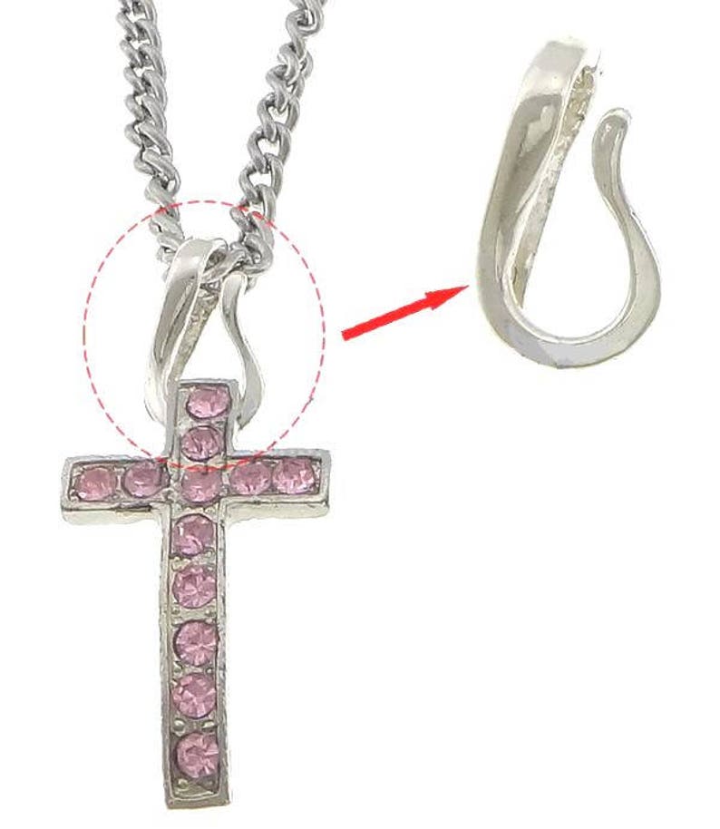 1 Large & 1 Medium INTERCHANGEABLE Pendant Hanger Pearl Etsy