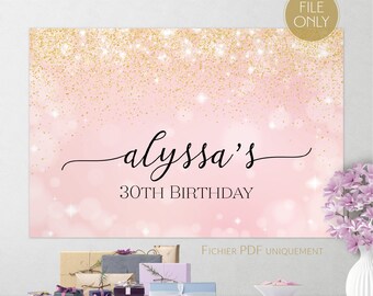 Toile De Fond D Anniversaire Etsy Toile De Fond D Anniversaire Etsy