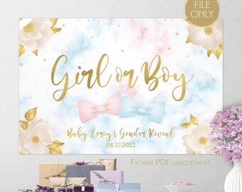 Gender Reveal Party Etsy