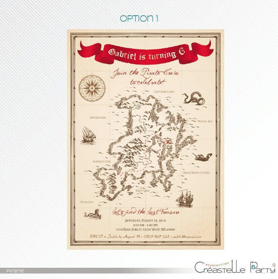 Treasure Map Printable