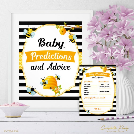 Bee Baby Shower Game Price Is Right