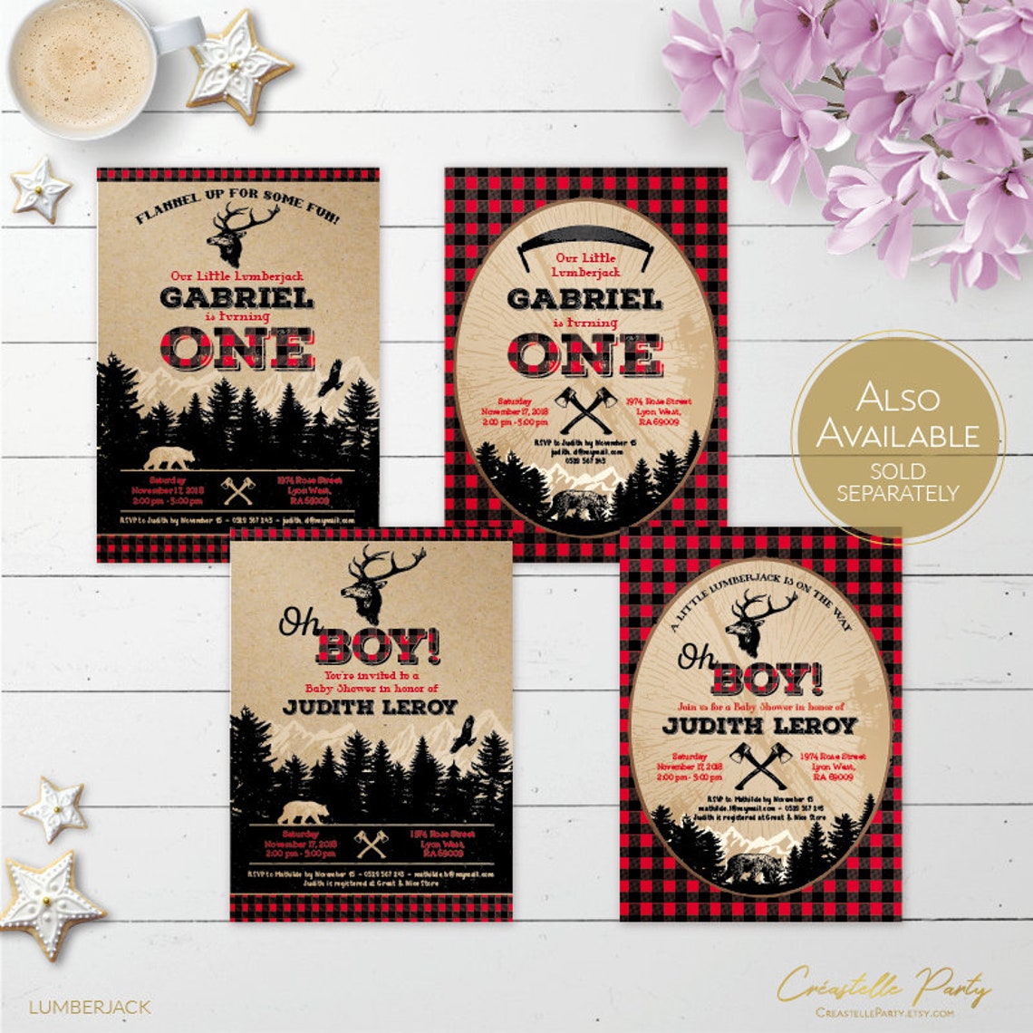 Rustic Lumberjack Buffalo Plaid Nursery Rhymes Quiz Woodland Etsy