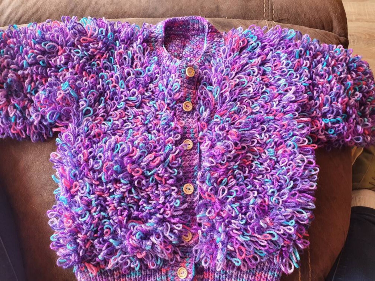 Babies Boys Girls Child's loopy cardigan made to order in Etsy