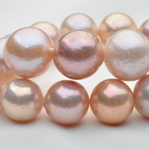 Natural Amazing Metallic Farbe Edison Perlenstrang,EMON003
