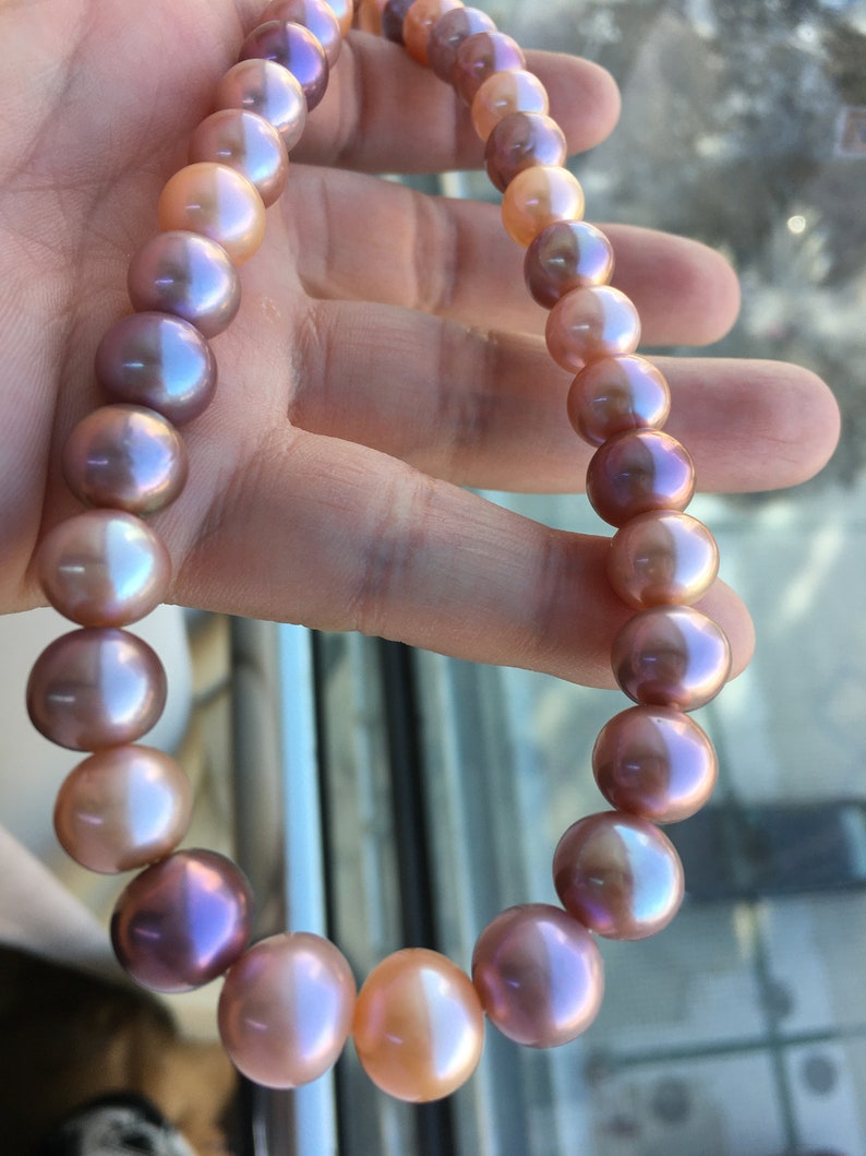 Natural Multi-color Edison Pearl Strand AFK002