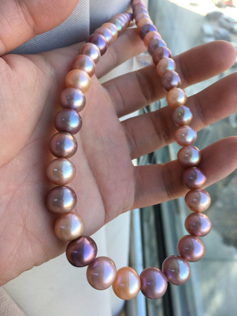 Natural Multi-color Edison Pearl Strand AFK002