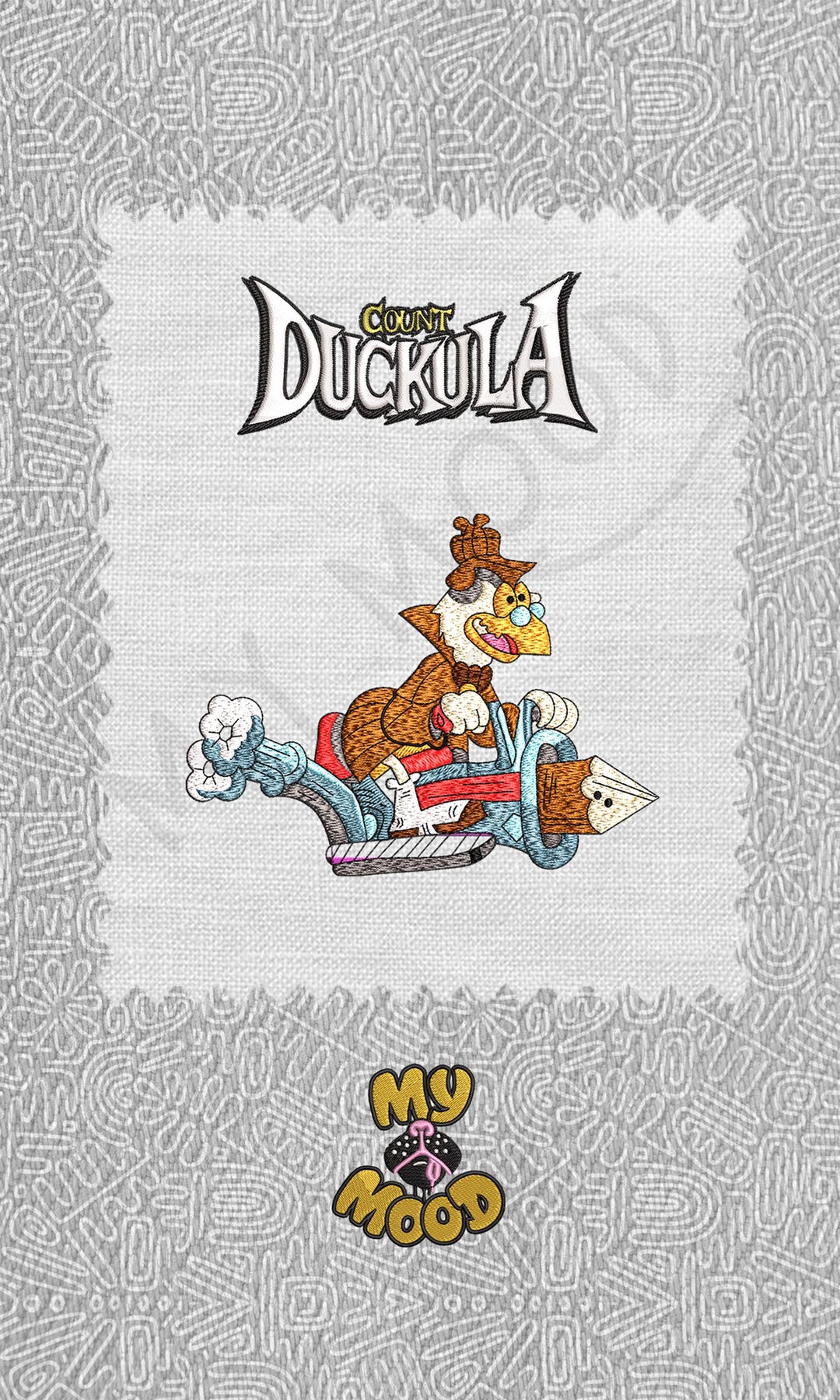 Chasing Characters Digitize Digital Machine Embroidery Design Pattern ...