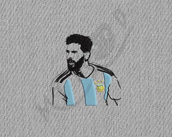 Football Soccer player shirt Sports Digital Machine Embroidery Design Pattern Instant Download 13 formats Size 4x4