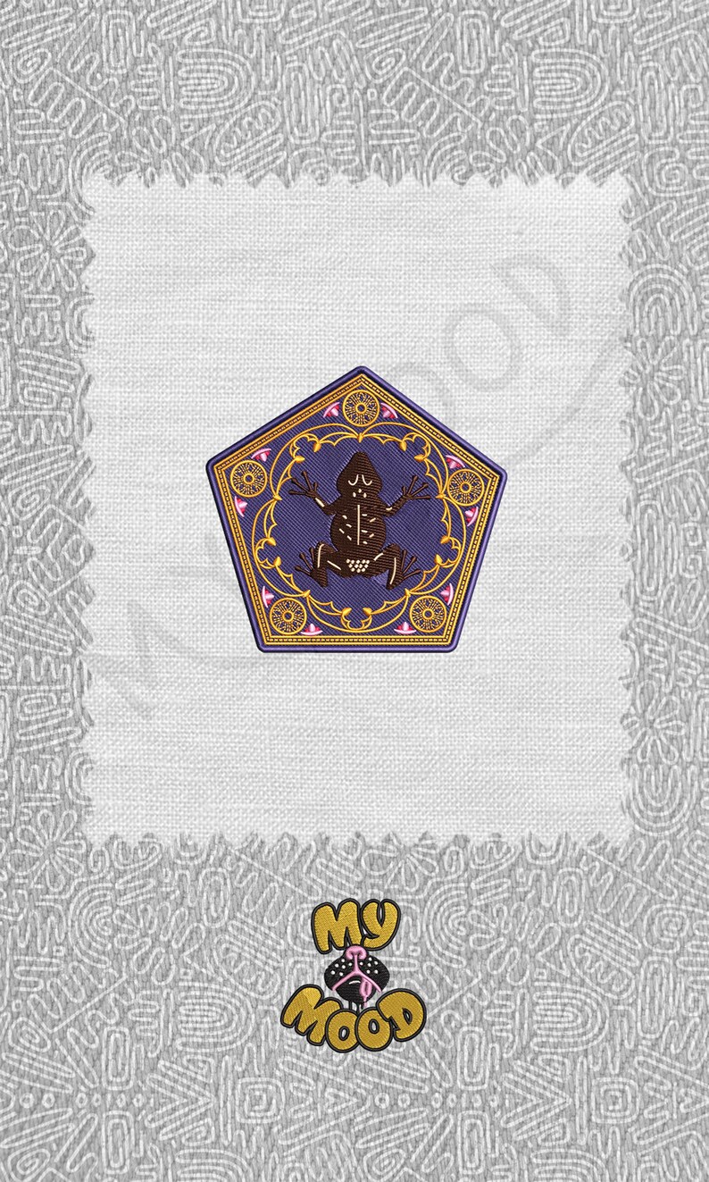 Chocolate Lucky Frog Digitize Digital Machine Embroidery Design Pattern ...