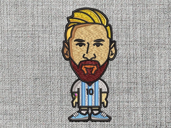 Argentina Football Soccer Player Messi Cartoon Sports Digital - Etsy Argentina Football Soccer Player Messi Cartoon Sports Digital - Etsy