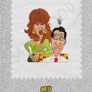 Cartoon Love Digitize Digital Machine Embroidery Design Pattern File Instant Download 13 formats Size 4x4 5x7