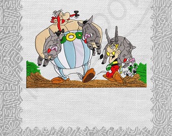 Patch Prrrrr Astérix Et Obélix – écusson Humoristique Anti-arbitre, Fabrication Allemande, Thermocollant 70x70 Mm