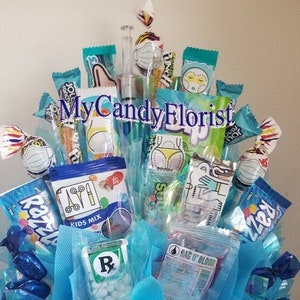 SURGEON Candy Bouquet - PLASTIC Surgeon or specific surgeon. Perfect for Birthday, Grad, or Thank You