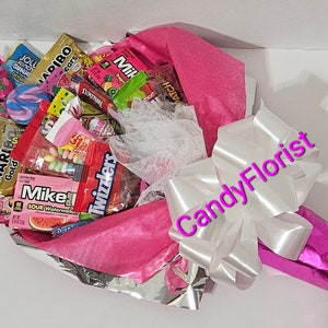 Candy Bouquet, Dance Recital, Cheer, Candy Presentation, Wrapped Candy, Get Well Bouquet of Candy !