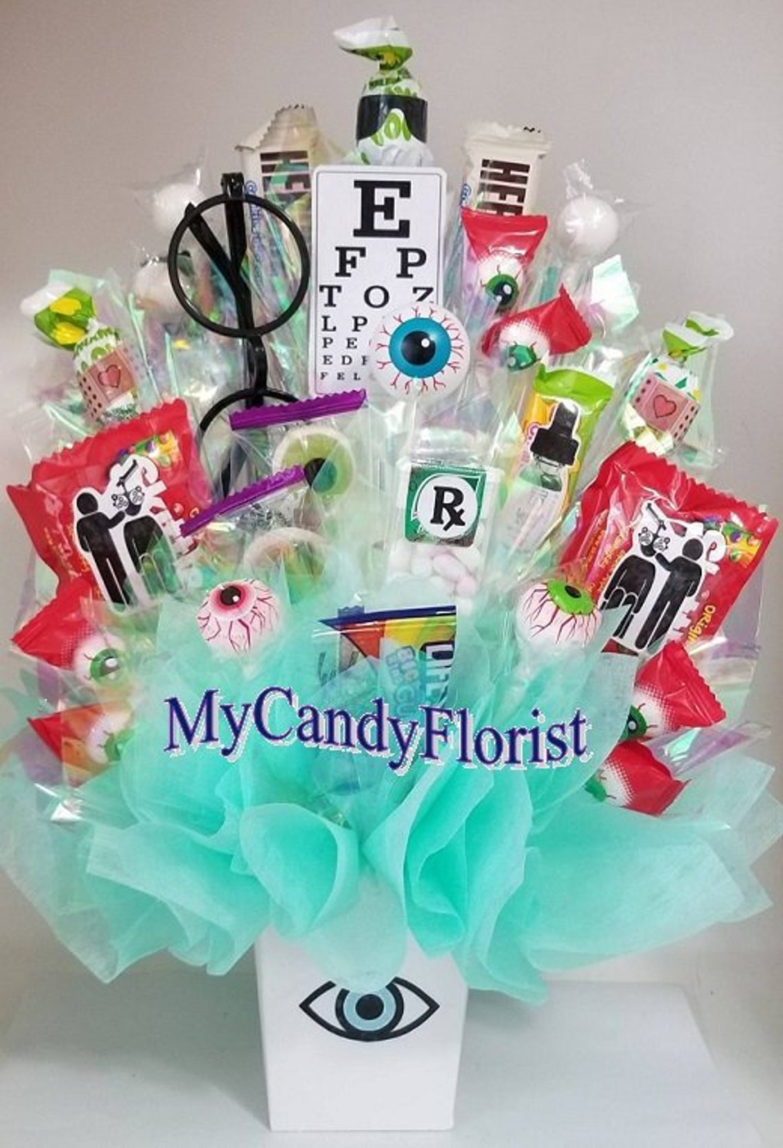 OPTOMETRIST Candy Bouquet Perfect Eye Dr. Gift Grad Thank Etsy
