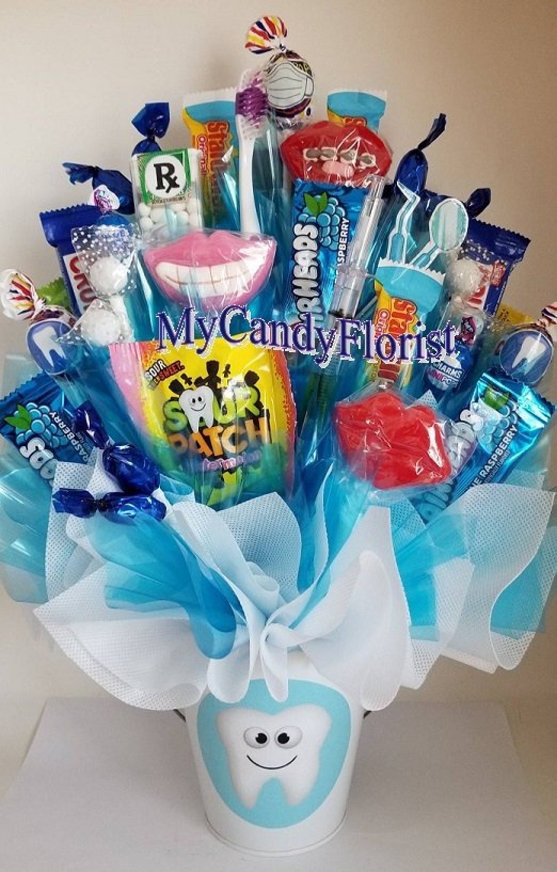 DENTIST Candy Bouquet Perfect for Dentist Dental Hygienist Etsy