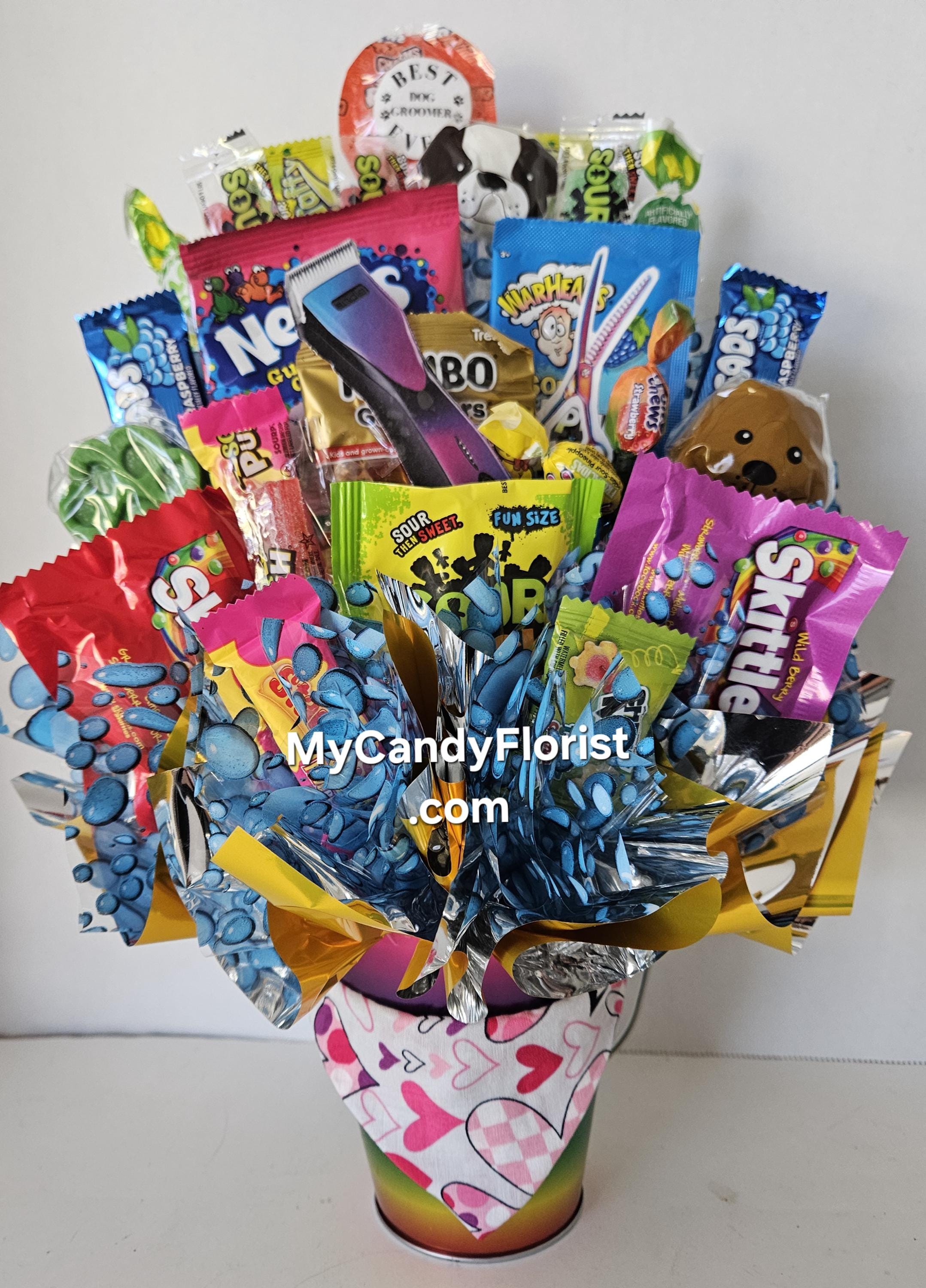 Pet Groomer Candy Bouquet - Appreciation Gift