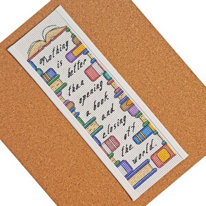 Closing Off the World Cross Stitch Pattern - digital pattern PDF needlework for reader