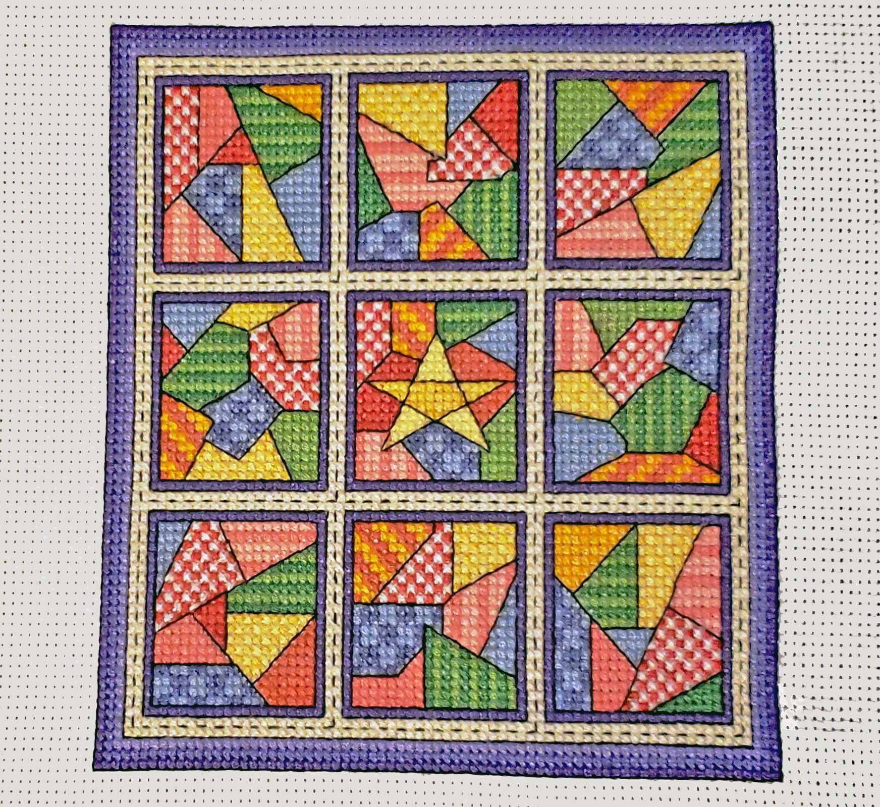 その他 anna Quilt Blocks 14 / Patchwork - Cross Stitch Pattern for Quilters