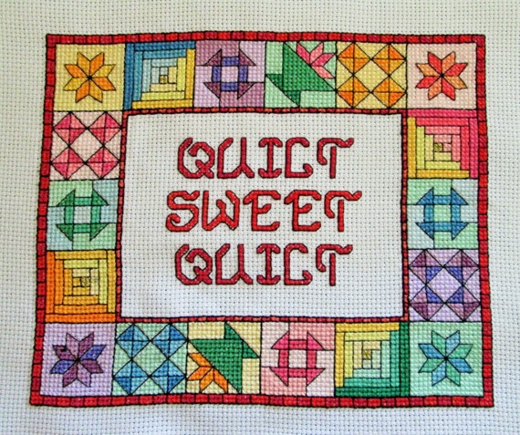 Cross Stitch Pattern Quilt Sweet Quilt pattern only for | Etsy