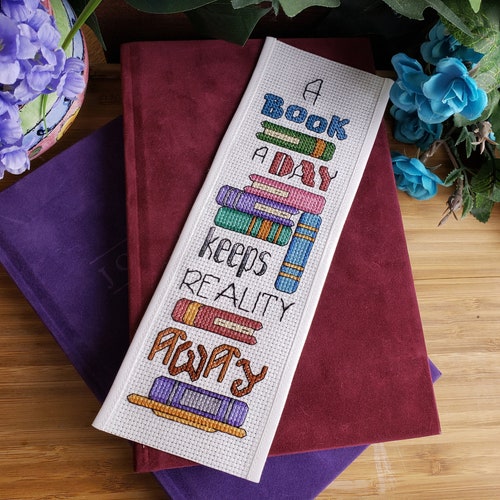 Cross Stitch Pattern Digital Download Reader Cross Stitch Etsy