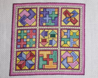 Jigsaw Lover Cross Stitch Chart