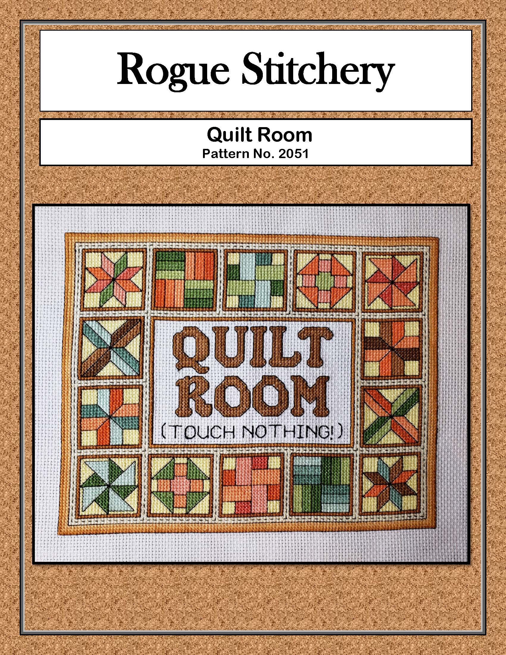 Cross Stitch Pattern Quilt Room for Crafter Quilter Cross Etsy