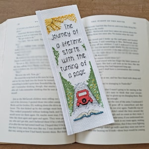 Lifetime Journey - Wzór do haftu krzyżykowego do pobrania w formacie PDF dla miłośników i czytelników książek