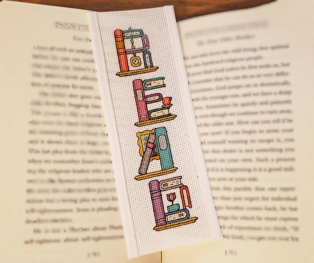Read Books Cross Stitch Bookmark Pattern (digital Pattern) - Etsy