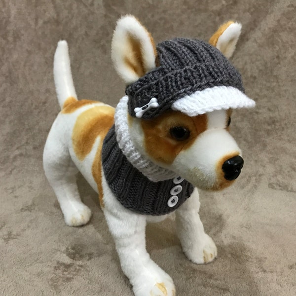Knitted Dog Scarf Etsy